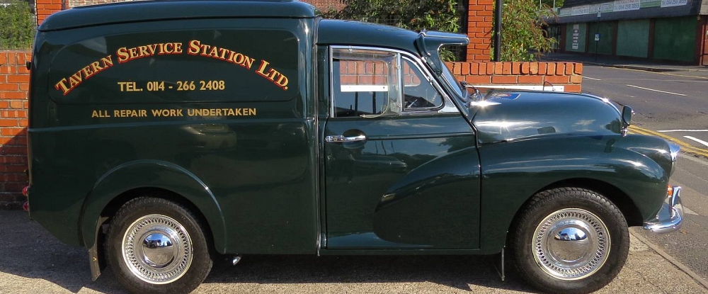 Tavern Service Station - one of our original vans