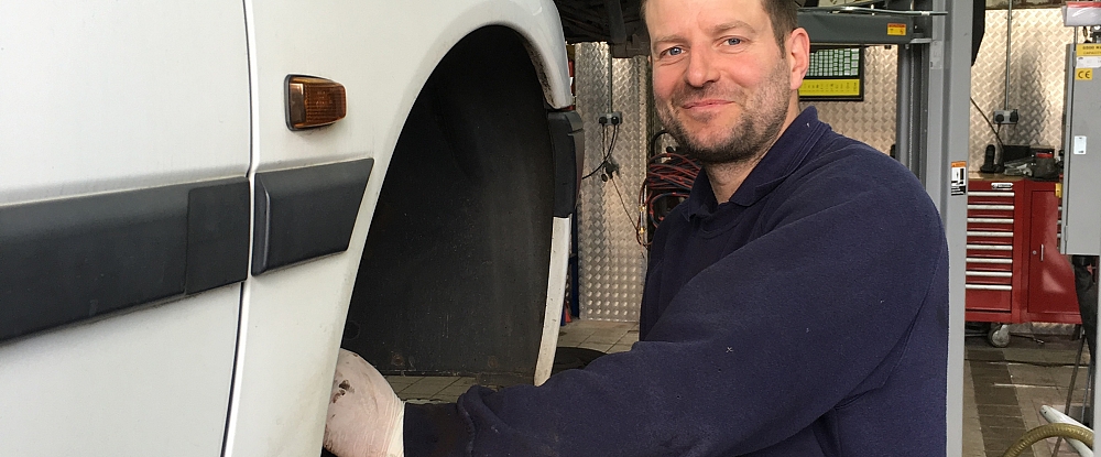 Red Lion Garage - our mechanics at work